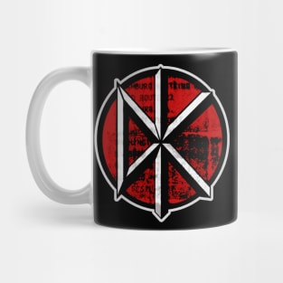 Red note dead kennedys Mug